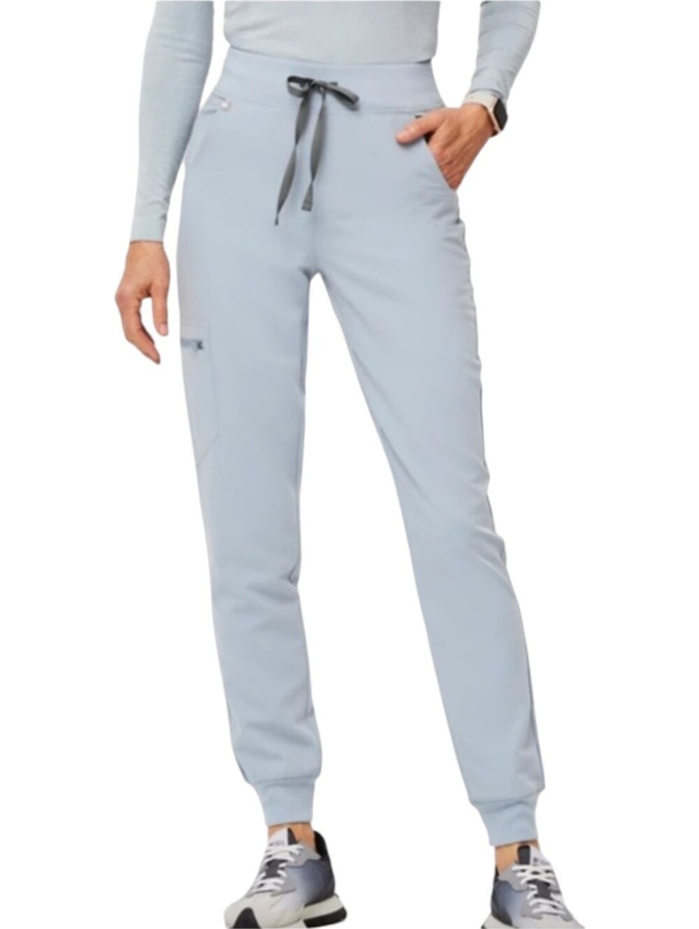 Figs Zamora Jogger Scrub Pant Dusty Blue Women's XS